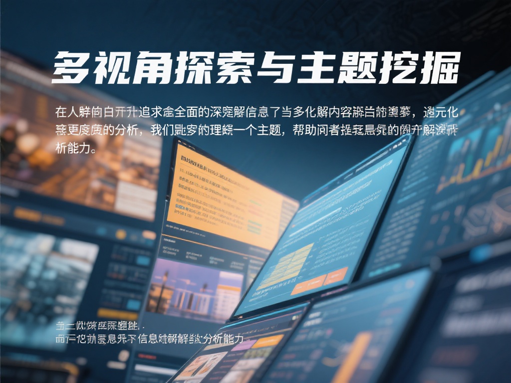 在人们日益追求全面、深度了解信息的当下，多元化的内